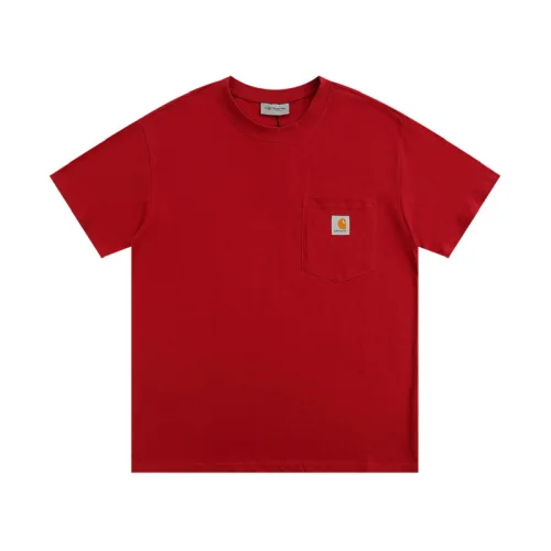 Футболка Carhartt Pocket With A Small Logo "Red"