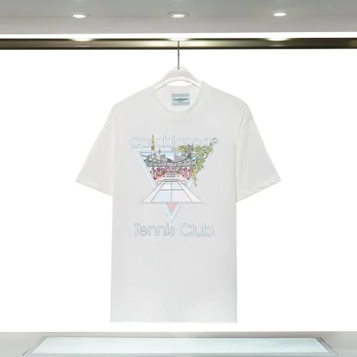 Футболка Casablanca Print - Tennis Field "White"
