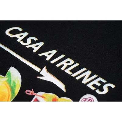 Футболка Casablanca Casa Airlines "Black" фото № 8
