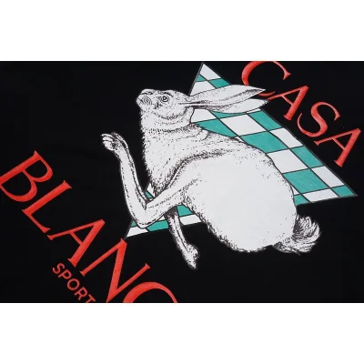 Футболка Casablanca Running Rabbit "Black" фото № 3