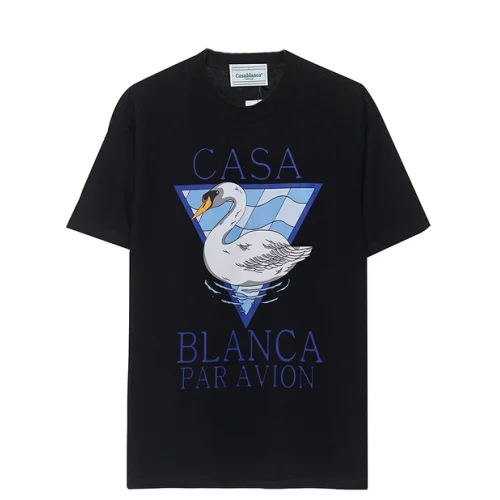 Футболка Casablanca Beautiful Swan "Black"