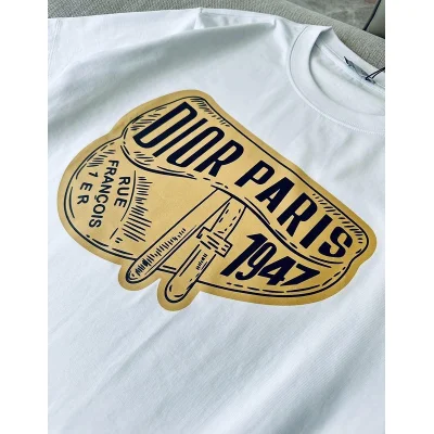 Футболка Christian Dior With Vintage Print "White" фото № 2 Футболка Christian Dior With Vintage Print "White" фото № 2