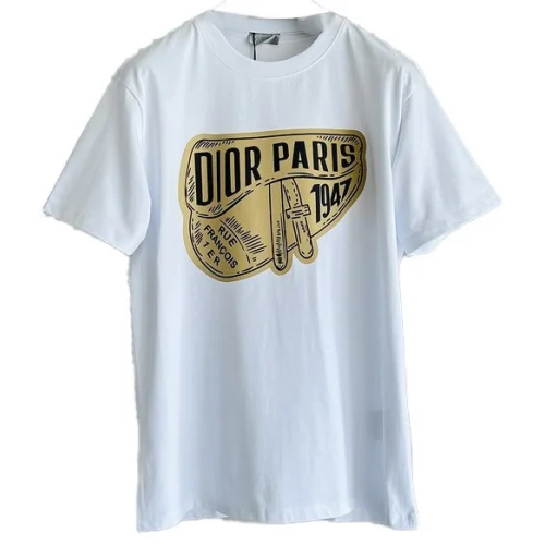 Футболка Christian Dior With Vintage Print "White"