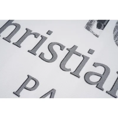 Футболка Christian Dior Logo Inscription Front "White" фото № 3