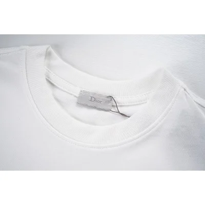 Футболка Christian Dior Logo Inscription Front "White" фото № 2