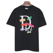 Футболка Christian Dior Logo With Multicolor Lines "Black"