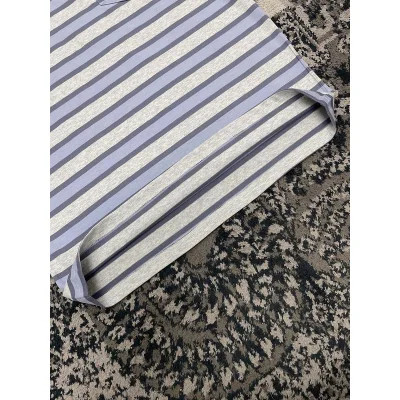 Футболка Christian Dior Lines "White/Blue" фото № 3