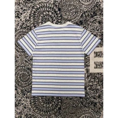 Футболка Christian Dior Lines "White/Blue" фото № 6