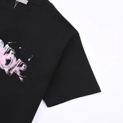 Футболка Christian Dior Inscription With Crayons "Black" фото № 7