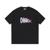 Футболка Christian Dior Inscription With Crayons "Black"