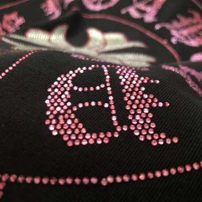 Футболка Chrome Hearts With A Diamond Logo "Black" фото № 2