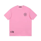 Футболка Chrome Hearts Black Logo Brand "Pink"