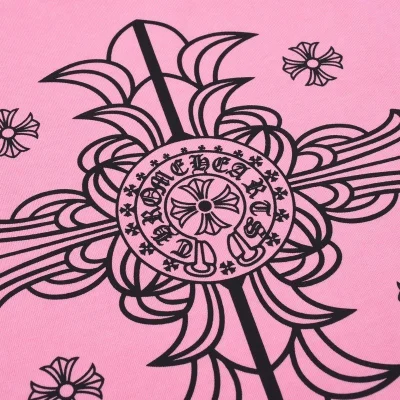 Футболка Chrome Hearts Black Logo Brand "Pink" фото № 8 Футболка Chrome Hearts Black Logo Brand "Pink" фото № 8