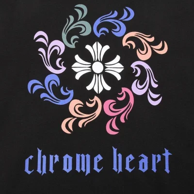 Футболка Chrome Hearts With Colorful Logo "Black" фото № 3 Футболка Chrome Hearts With Colorful Logo "Black" фото № 3