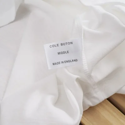 Футболка Cole Buxton 2020 "White" фото № 3