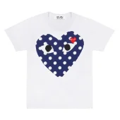 Футболка Comme des Garçons Play Full Heart "White"