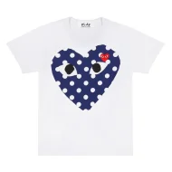 Футболка Comme des Garçons Play Full Heart "White"