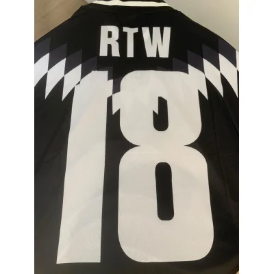 Футболка Corteiz Rombes Print Frontside Logo "Black" фото № 2