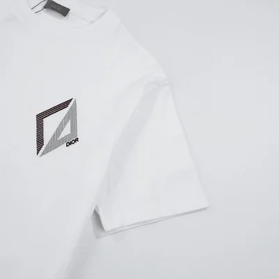 Футболка Dior Rhomb Monogram "White" фото № 2