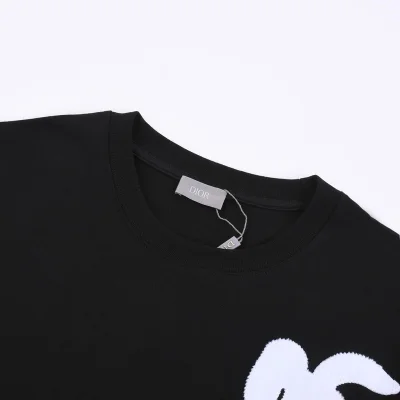 Футболка Dior Bunny In The Pocket "Black" фото № 8