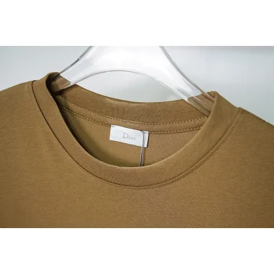 Футболка Dior Faces "Brown" фото № 4