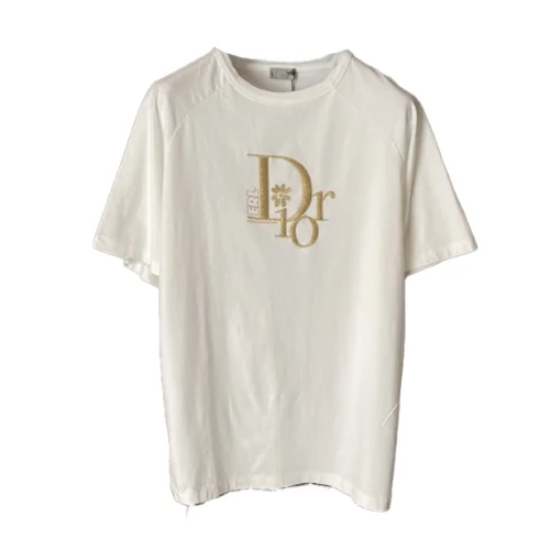 Футболка Dior Logo With The Number Ten "White"