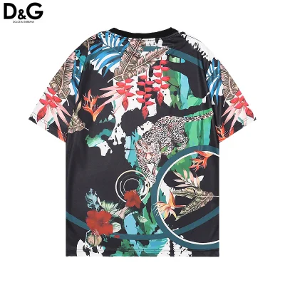 Футболка Dolce Gabbana Nature Print "Black/White" фото № 2 Футболка Dolce Gabbana Nature Print "Black/White" фото № 2