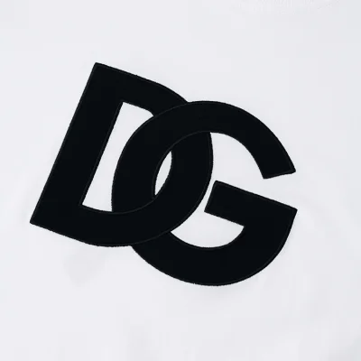 Футболка Dolce Gabbana With Monogram "White" фото № 3