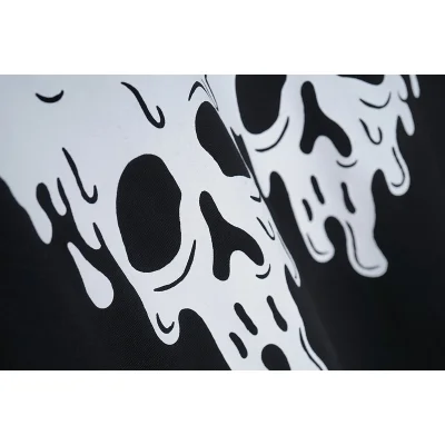 Футболка Dsquared2 Print Skulls Melt "Black" фото № 3