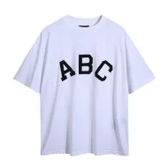 Футболка Fear Of God Letters X Numbers "White"
