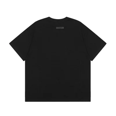 Футболка Fear Of God With A Text Logo "Black" фото № 2