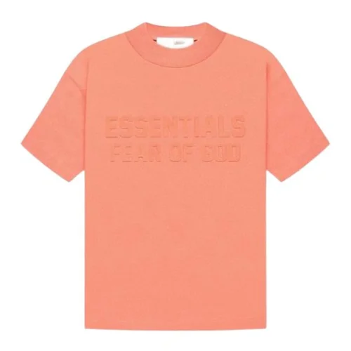 Футболка Fear Of God In Text Style "Peach"
