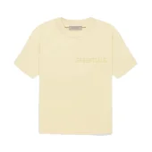 Футболка Fear Of God Cotton Logo "Cream/Yellow"