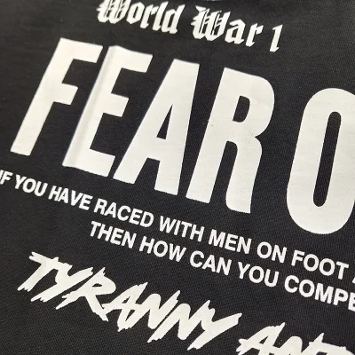 Футболка Fear Of God Art Of War "Black" фото № 9 Футболка Fear Of God Art Of War "Black" фото № 9