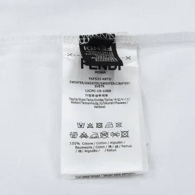 Футболка Fendi Book Bear "White" фото № 6