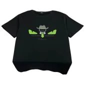 Футболка Fendi Green Eyes "Black"