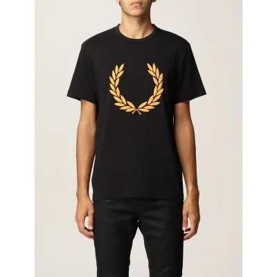 Футболка Fred Perry Laurel wreath "Black" фото № 4