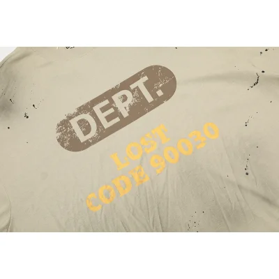 Футболка Gallery Dept Lost Code "Beige" фото № 4