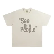 Футболка Gallery Dept. See Thru People "Cream"