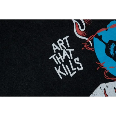 Футболка Gallery Dept Corona Virus "Black" фото № 6