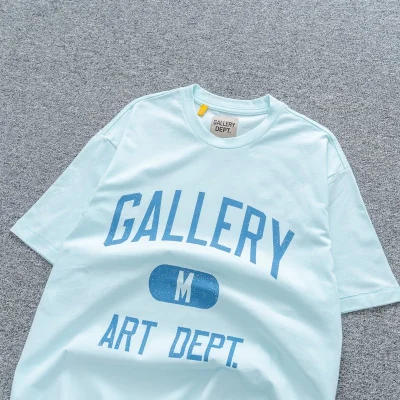 Футболка Gallery Dept With Size Print "Blue" фото № 5 Футболка Gallery Dept With Size Print "Blue" фото № 5