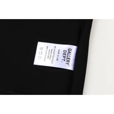 Футболка Gallery Dept Backside Logo Hollywood CA "Black" фото № 6