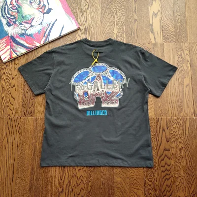 Футболка Gallery Dept Jerry Daz Print "Black/Gray" фото № 3