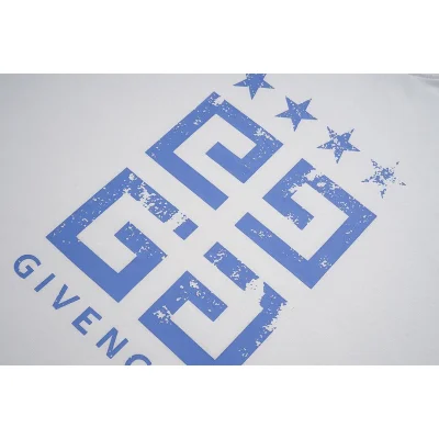 Футболка Givenchy 4 Stars With Text Logo "White" фото № 8