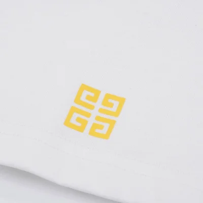 Футболка Givenchy With Picture Inside Logo "White" фото № 2