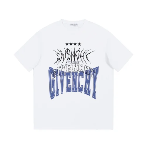 Футболка Givenchy Logo Of Different Styles "White"