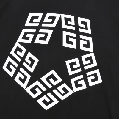 Футболка Givenchy The Star In The Logo "Black" фото № 5