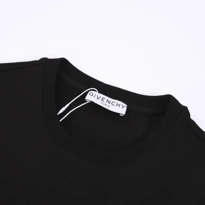 Футболка Givenchy Logo Divided By Hearts "Black" фото № 4