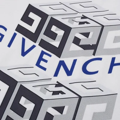Футболка Givenchy Cube - Separation "White" фото № 5