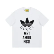 Футболка Gucci X Adidas Met Amor Fosi